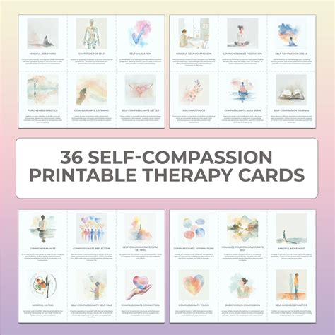 Compassion Focused Therapy Cards Cft Mindfulness Based Stress