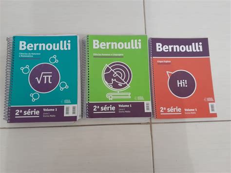 Cole O Apostilas Bernoulli S Rie Completa Livro Bernoulli Usado