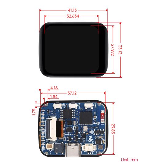 Buy ESP32 S3 1 69inch Touch Display Development Board 240280 Pixels