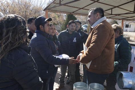 Encabezó alcalde jornada de entrega de cobijas y calentones en poblados