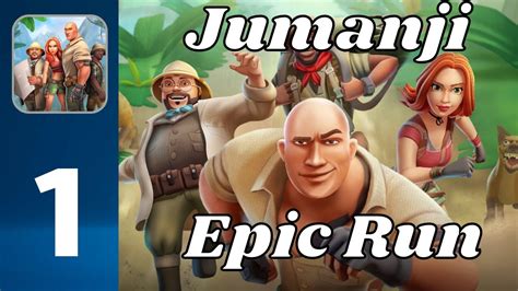 Jumanji Epic Run Gameplay Walkthrough Part 1 Ios Android Youtube