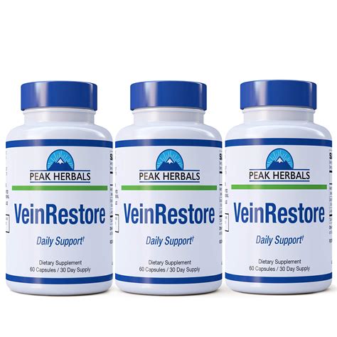 Buy Vein Restore Swollen Vein Support All Natural Leg Circulation And