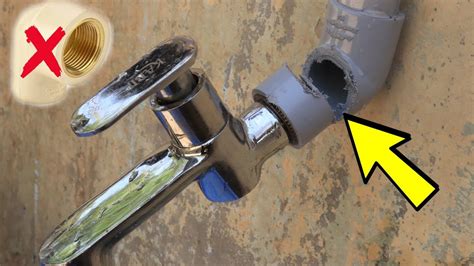 Most Plumbers Dont Know This Secret Trick Of Bathroom Faucet Youtube