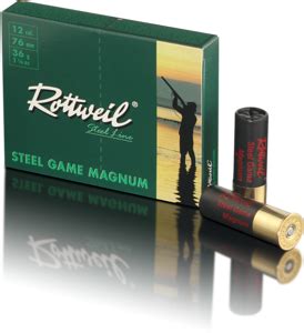 Rottweil Steel Game Magnum 12 76 36g 10kpl teräshauli Green Trail Oy