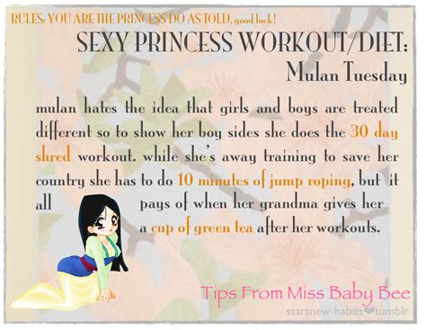 Mulan Disney Princess Workoutdiet In 2022 Princess Workout Fitness