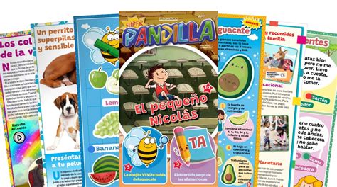 Súper Pandilla Una revista interactiva para aprender y divertirse El