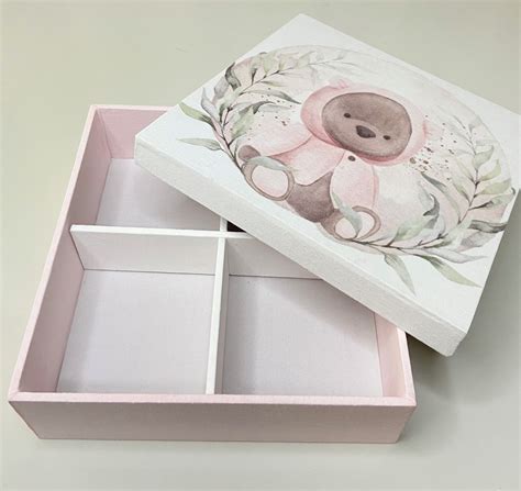 Caixa Mdf Decoradas Tecidos Elo Produtos Especiais