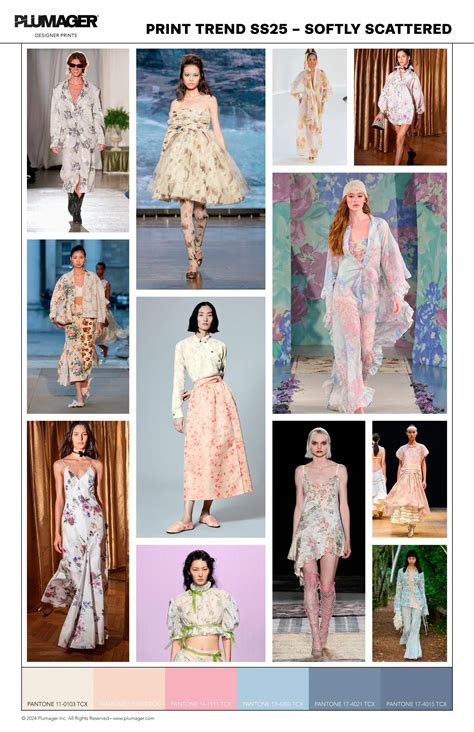 Print Trend Forecast Spring Summer 2025 Plumager Inc Spring