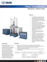 Dauerpr Fmaschine Pws Series Shanghai Hualong Test Instruments