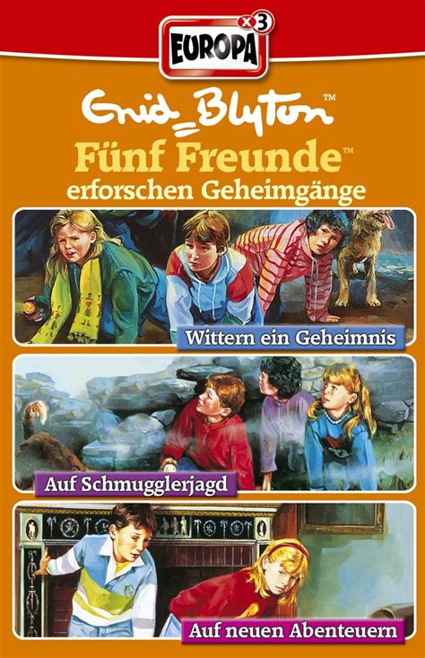 Amazon Co Jp Fuenf Freunde Box 04 Folgen 15 19 21 3 Cassetten