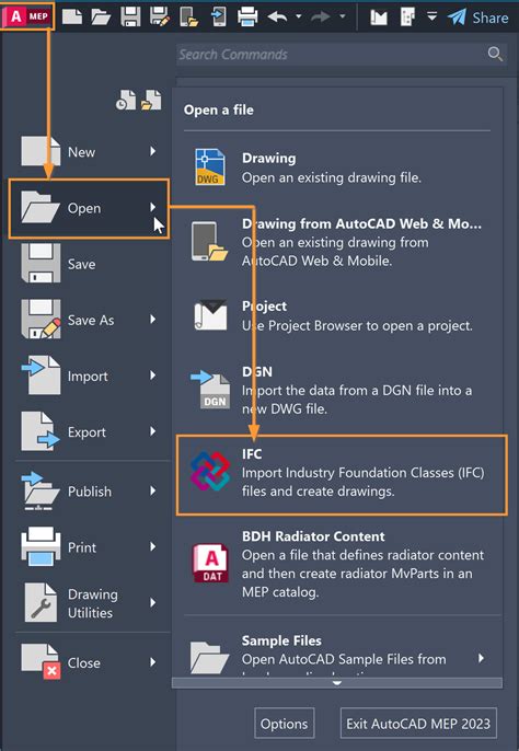 L Utilizzo Di Importa Con Ifc Non Riesce In Autocad Architecture O Mep