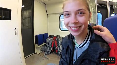 Real Public Blowjob In The Train POV Oral CreamPie By MihaNika And MichaelFrost XVIDEOS