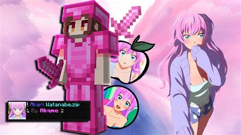 Akari Watanabe 16x Minecraft Bedwars Pvp Texture Pack Anime Texture