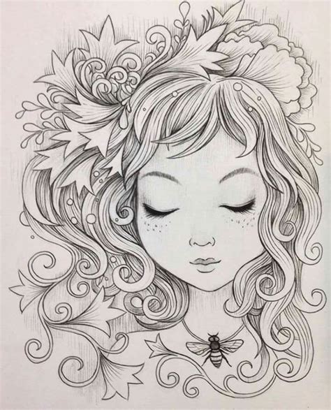 Para Colorir Bee Coloring Pages Free Printable Coloring Pages Adult