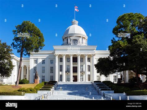 Alabama State Capitol building, Montgomery, Alabama, USA Stock Photo ...