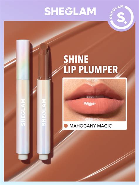 SHEGLAM Pout Perfect Shine Lip Plumper Mahogany Magic