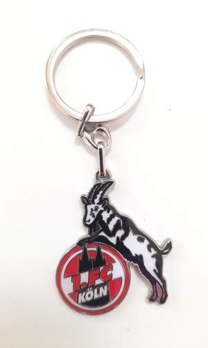 Fc Koeln Crest One Side Keyring Official Product Keyrings