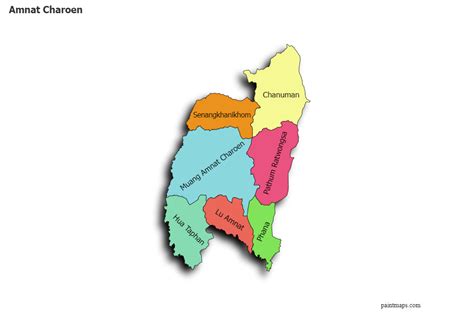 Exemplos De Mapas Para Amnat Charoen