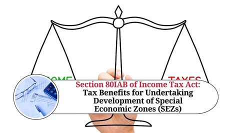 Section Iab Of Income Tax Act Tax Benefits For Undertaking