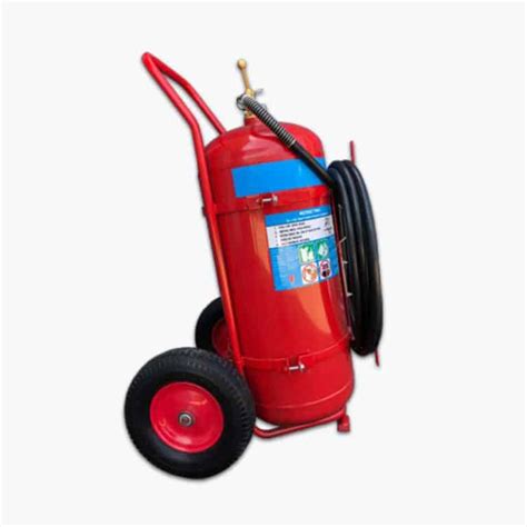 Wheeled Fire Extinguishers Fire Safety Equipment