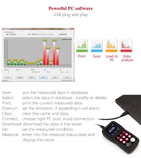 MT600 Multi Mode Ultrasonic Thickness Gauge Mitech CO Ltd