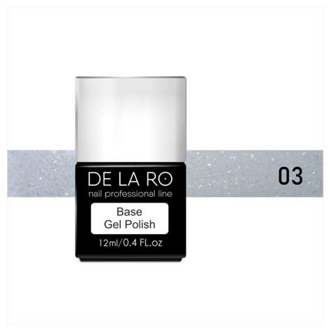 DE LA RO Камуфлажна база 12 мл Nude Tone 03 LuxNails bg стикери за нокти гел лакове и