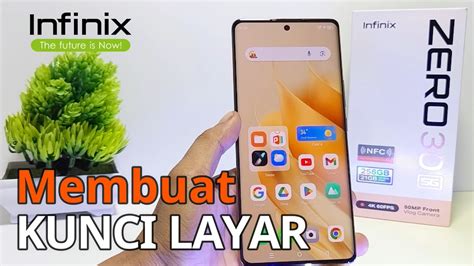 Cara Membuat Kunci Layar Di Hp Infinix Zero G Aktifkan Kunci