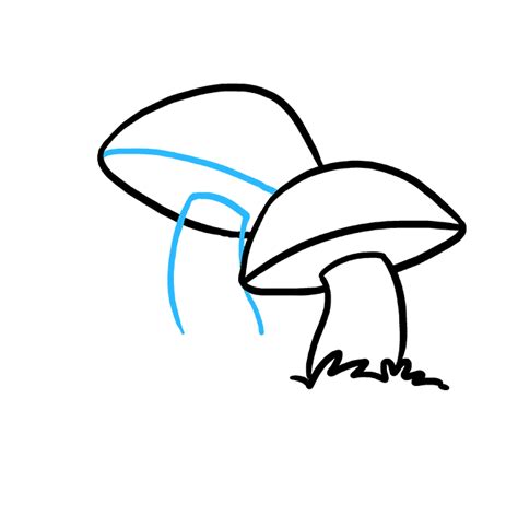 How To Draw A Mushroom Easy Step By Step Mushroom Drawing Tutorial For Beginners