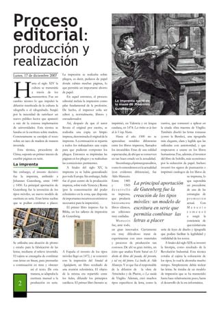 Proceso Editorial Producci N Y Realizaci N Pdf