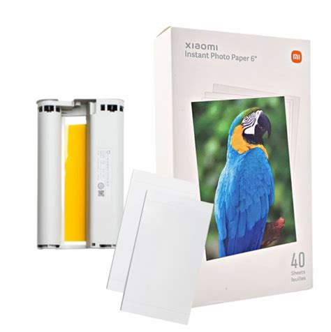 Мини принтер за мобилен телефон Xiaomi Instant Photo Paper 6" - Хартия ...