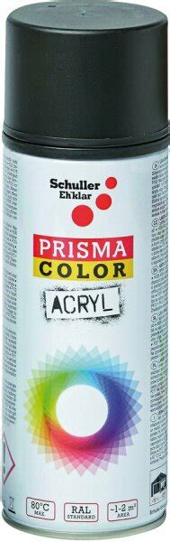 Lackspray Schwarz Matt RAL 9005M Prisma Color