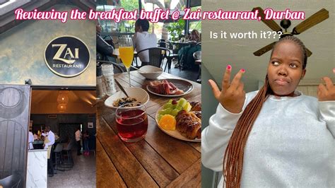 Reviewing The R Breakfast Buffet At Zai Restaurant In Durban