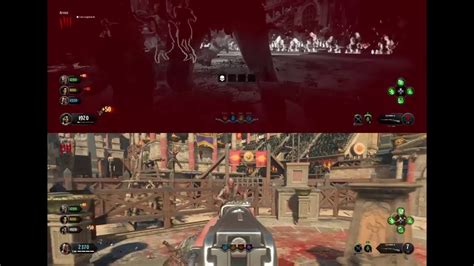 Cod Black Ops 4 Split Screen Zombie Gameplay Youtube