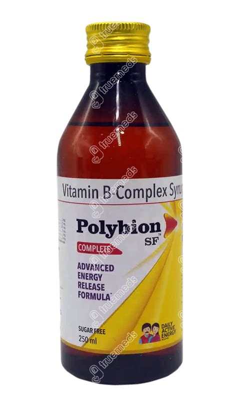 Polybion Sf Syrup 250 Ml Uses Side Effects Dosage Price Truemeds