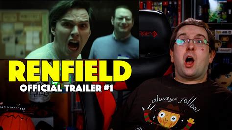 Reaction Renfield Trailer Nicolas Cage Movie Youtube