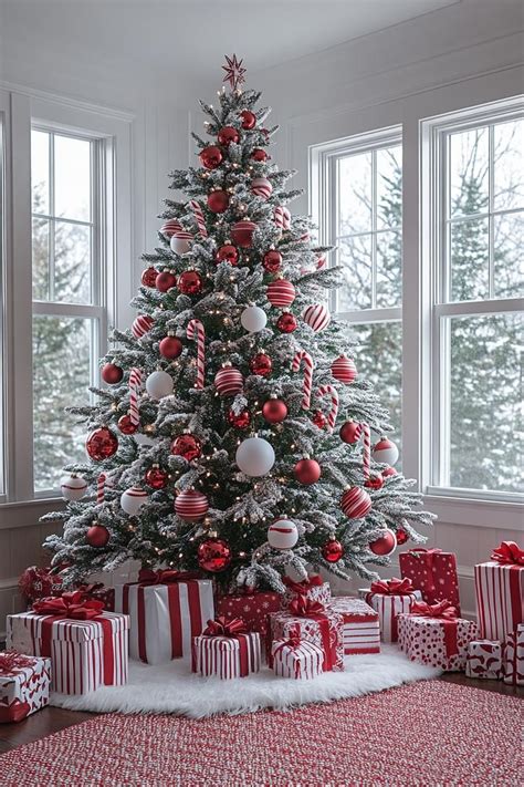 Best Red And White Christmas Decor Ideas In Christmas