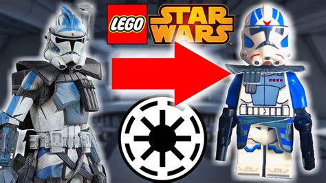 Lego Star Wars Echo And Fives 501st Arc Troopers Custom Clone Figure Toys