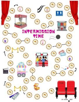 Intermission Time Prefix Inter Game By Jean Brewer TPT