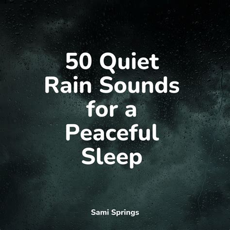 50 Quiet Rain Sounds For A Peaceful Sleep Album By Relaxed Minds