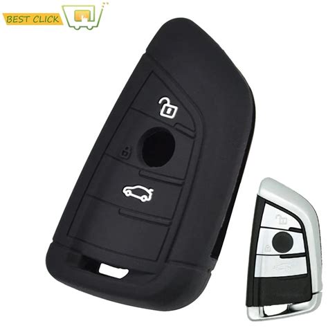 Capa De Silicone Chave Para BMW Keyless Fob Shell Pele Chaveiro