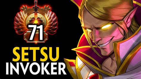 Rank 71 Setsu Invoker Vs Windranger Mid PERFECT Invoker Gameplay