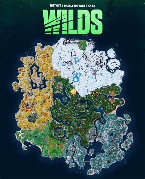 Fortnite Chapter 4 Season 3 Wilds Map Concept The Herald Revives As