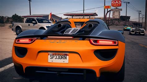 Porsche Spyder Is Like A Rocket Need For Speed Payback P