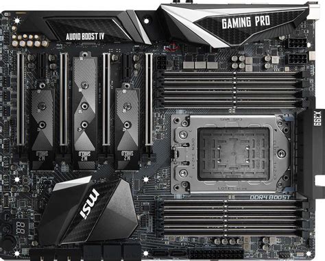 Msi Launches The X399 Gaming Pro Carbon Ac Motherboard Lowyatnet