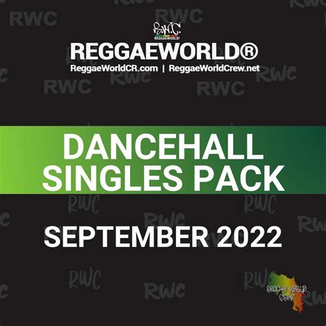 Dancehall Singles Pack September 2022 ReggaeWorld