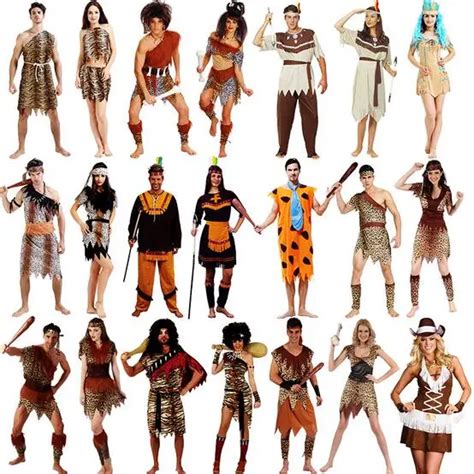 2016 Hot Adult Halloween Cosplay Savage Leopard Costume Indian Savage Indigenous Performances