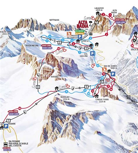 Cortina Ski Resort Info Guide Cortina D Ampezzo Dolomites Italy