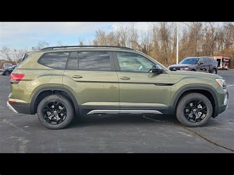 2024 VW Atlas Peak Edition SEL In Avocado Green Metallic YouTube