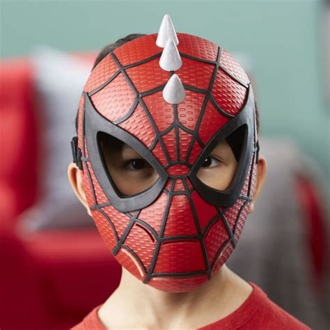 Hasbro SpiderMan základní maska červená 4KIDS cz