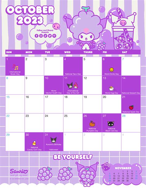 Sanrio Friend Of The Month